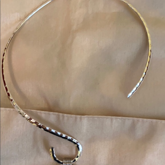 Silver sea glass necklace and bracelet set - Picture 4 of 7